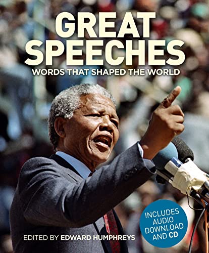 Imagen de archivo de Great Speeches: Words that Shaped the World a la venta por WorldofBooks