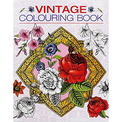 Stock image for Vintage Colouring Book for sale by WorldofBooks