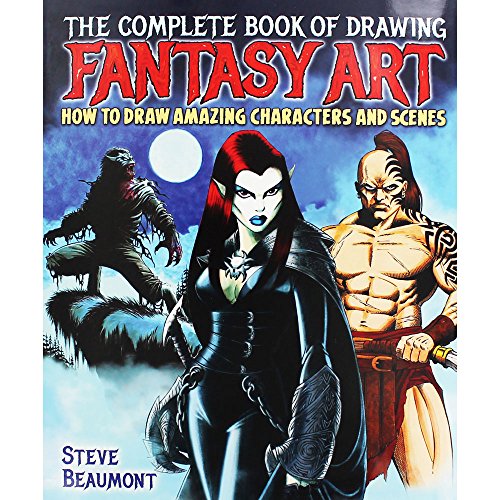 Beispielbild fr The Complete Book of Drawing Fantasy Art zum Verkauf von WorldofBooks