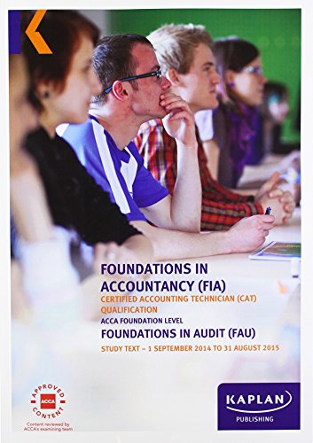 9781784151034: FAU - Foundation in Audit (INT/UK) - Study Text