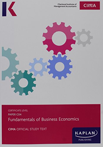 Beispielbild fr C04 Fundamentals of Business Economics zum Verkauf von WorldofBooks