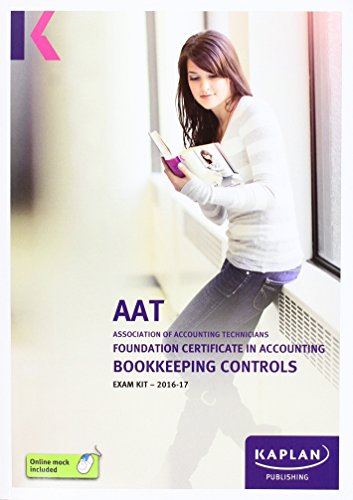 Imagen de archivo de AAT Bookkeeping Controls - Exam Kit a la venta por WorldofBooks