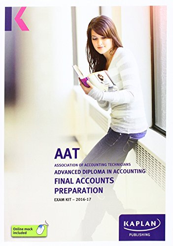 Beispielbild fr AAT Final Accounts Preparation - Exam Kit zum Verkauf von WorldofBooks
