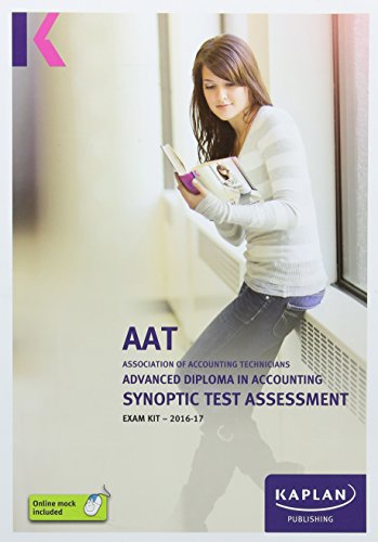 Imagen de archivo de Advanced Diploma Synoptic Test Assessmen (Aat Exam Kits Aq2016) a la venta por AwesomeBooks