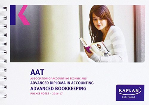 Beispielbild fr AAT Advanced Bookkeeping - Pocket Notes zum Verkauf von WorldofBooks