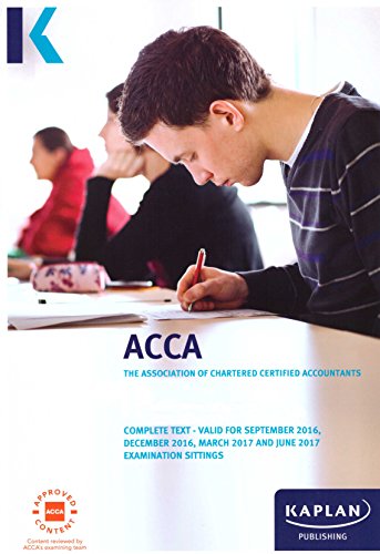 Beispielbild fr ACCA P1 Governance, Risk and Ethics - Complete Text zum Verkauf von WorldofBooks