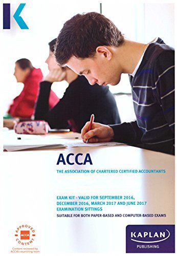 Beispielbild fr ACCA F3 Financial Accounting (International and UK) - Exam Kit zum Verkauf von WorldofBooks