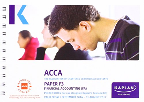 Beispielbild fr ACCA F3 Financial Accounting (International and UK) - Pocket Notes zum Verkauf von WorldofBooks