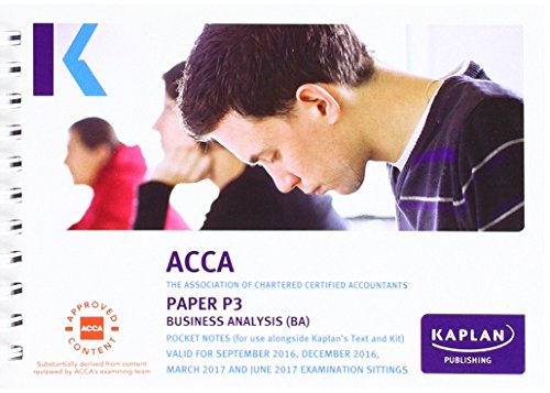 ACCA P3 Business Analysis - Pocket Notes