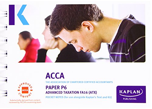 Stock image for ACCA P6 Advanced Taxation FA2016 - Pocket Notes for sale by Revaluation Books
