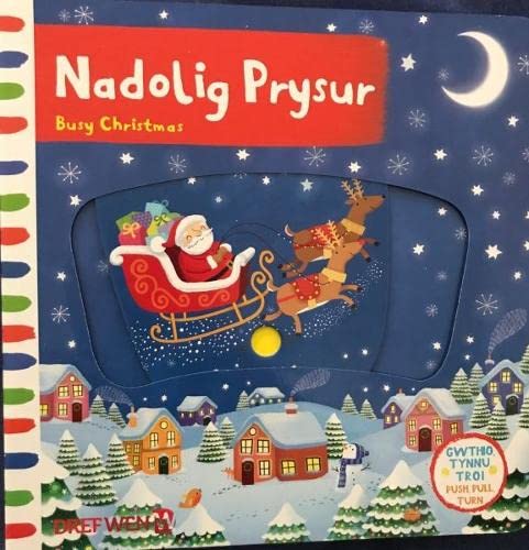 Beispielbild fr Cyfres Gwthio, Tynnu, Troi: Nadolig Prysur / Busy Christmas zum Verkauf von AwesomeBooks