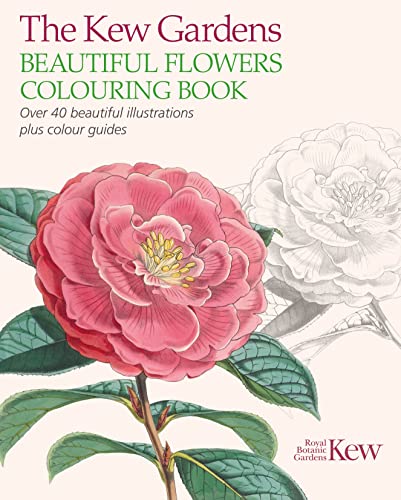 Stock image for The Kew Gardens Beautiful Flowers Colouring Book for sale by ThriftBooks-Atlanta