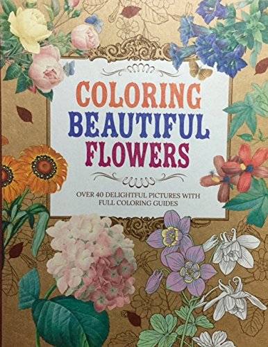 Stock image for Coloring Beautiful Flowers for sale by Bookmonger.Ltd