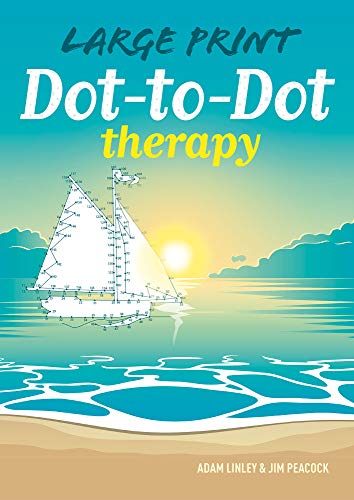 9781784284107: Large Print Dot-to-Dot Therapy (Arcturus Dot-to-Dot Collection)