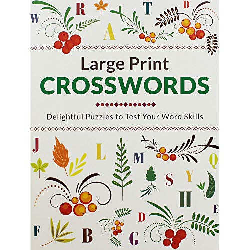 Beispielbild fr Large Print Crosswords zum Verkauf von WorldofBooks