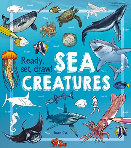 Stock image for Ready, Set, Draw! Sea Creatures for sale by AwesomeBooks