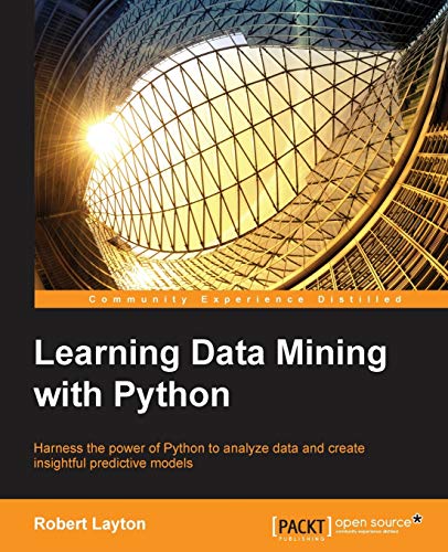 Beispielbild fr Learning Data Mining with Python zum Verkauf von Chiron Media