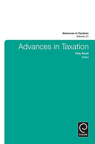 Beispielbild fr Advances in Taxation. Vol. 21 zum Verkauf von Blackwell's