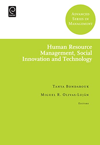 Beispielbild fr Human Resource Management, Social Innovation and Technology zum Verkauf von Blackwell's