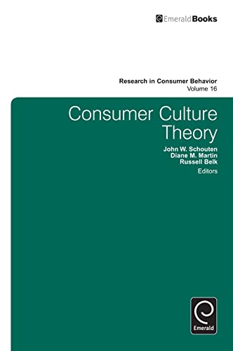 Beispielbild fr Consumer Culture Theory zum Verkauf von Blackwell's