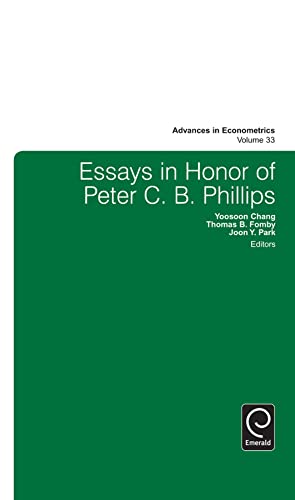 Beispielbild fr Essays in Honor of Peter C. B. Phillips: 33 (Advances in Econometrics) (Advances in Econometrics, 33) zum Verkauf von WorldofBooks