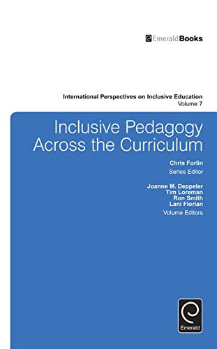 9781784416485: Inclusive Pedagogy Across the Curriculum (7) (International Perspectives on Inclusive Education)