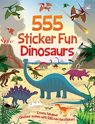 Stock image for 555 Dinosaurs (555 Sticker Fun) for sale by Bahamut Media