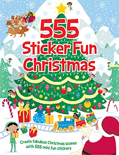 Beispielbild fr 555 Christmas (555 Sticker Fun) zum Verkauf von Greener Books