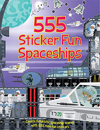 Beispielbild fr 555 Spaceships (555 Sticker Fun) zum Verkauf von AwesomeBooks