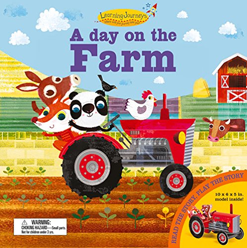 9781784456375: A Day on the Farm: Read the Story, Play the Story (Press Out & Build Model and Storybook)