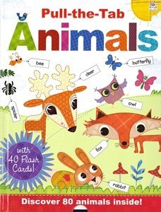 Stock image for Steph Hinton Pull the Tab Animals With Flash Cards for sale by Half Price Books Inc.