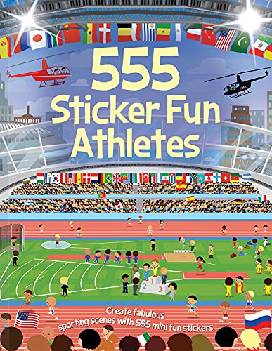 Beispielbild fr 555 Athletes (555 Sticker Fun) zum Verkauf von AwesomeBooks