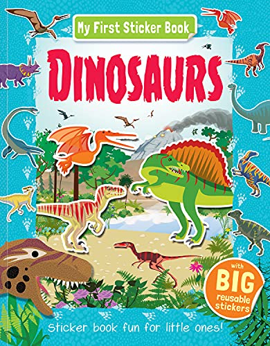 Beispielbild fr Dinosaurs (My First Sticker Book) zum Verkauf von WorldofBooks