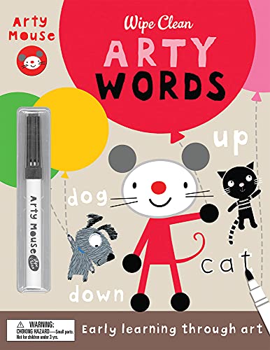 Stock image for Arty Words: Early Learning Through Art (Arty Mouse Wipe Clean with Pen) for sale by SecondSale