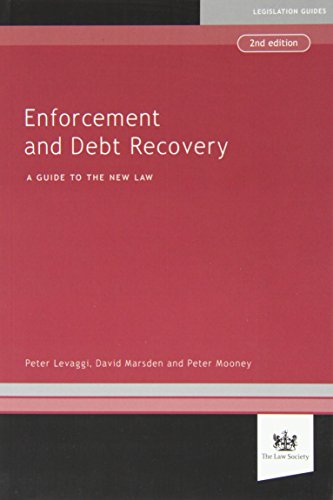 Beispielbild fr Enforcement and Debt Recovery zum Verkauf von Blackwell's