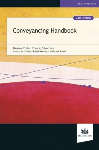 Stock image for Conveyancing Handbook for sale by AwesomeBooks