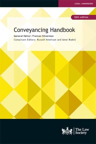 Beispielbild fr Conveyancing Handbook zum Verkauf von Anybook.com