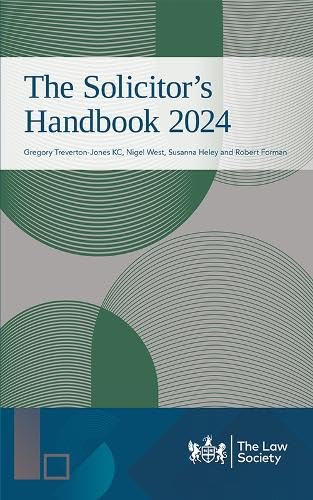 Beispielbild fr Solicitor's Handbook 2024 zum Verkauf von GreatBookPrices