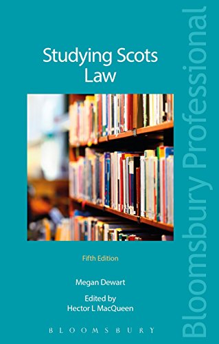 9781784513399: Studying Scots Law