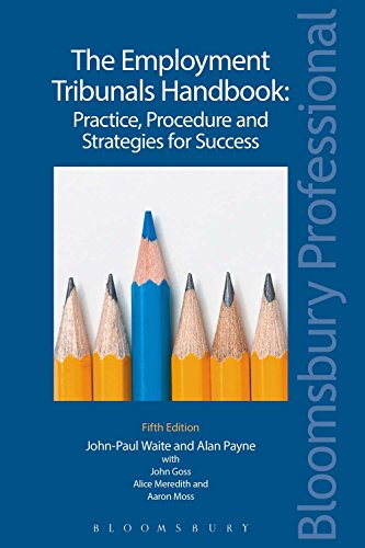 Beispielbild fr The Employment Tribunals Handbook: Practice, Procedure and Strategies for Success zum Verkauf von Better World Books Ltd