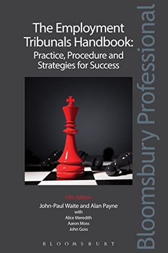 Stock image for The Employment Tribunals Handbook: Practice, Procedure and Strategies for Success for sale by Better World Books Ltd