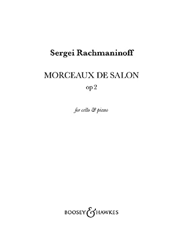 9781784547257: Morceaux de salon: op. 2. cello and piano.