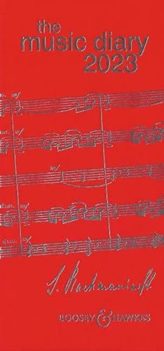 Stock image for Music Diary 2023 - Red for sale by Revaluation Books