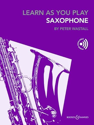 Stock image for Learn As You Play Saxophone Book/Online Audio [Sheet music] Wastall, Peter for sale by Lakeside Books