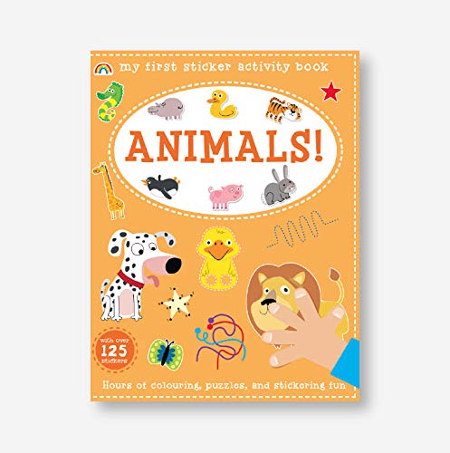 Stock image for My First Sticker Activity Book - Animals! for sale by WorldofBooks
