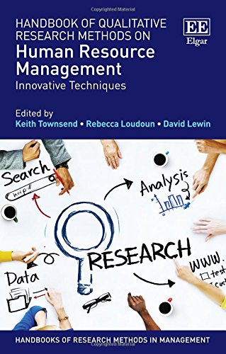 Stock image for Handbook of Qualitative Research Methods on Human Resource Management: Innovative Techniques (Handbooks of Research Methods in Management series) for sale by Book House in Dinkytown, IOBA