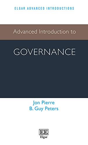 Imagen de archivo de Advanced Introduction to Governance (Elgar Advanced Introductions series) a la venta por Books From California