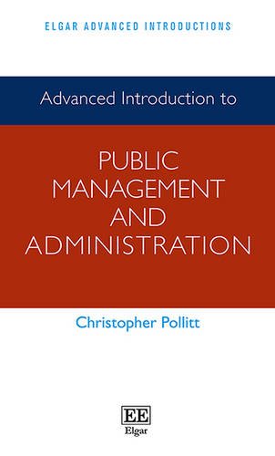 9781784712310: Advanced Introduction to Public Management and Administration