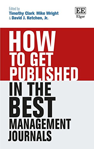 Stock image for How to Get Published in the Best Management Journals (How To Guides) for sale by WorldofBooks
