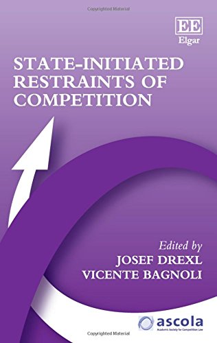 9781784714970: State-Initiated Restraints of Competition (ASCOLA Competition Law series)